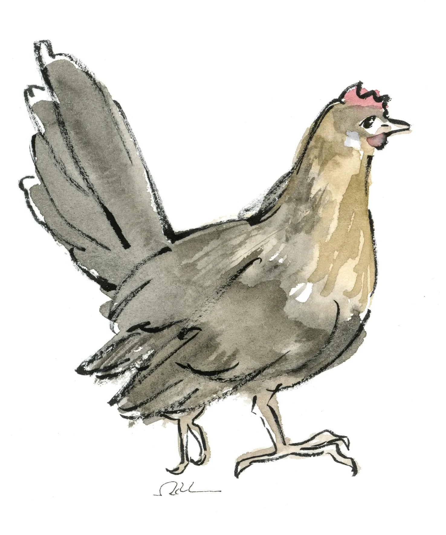 Poule ardennaise